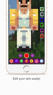 Custom Skin Editor for Minecra android App screenshot 2